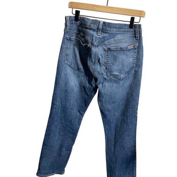 Joe’s Jeans The Brixton Straight W31 Denim Blue Cotton Blend - Picture 3 of 5